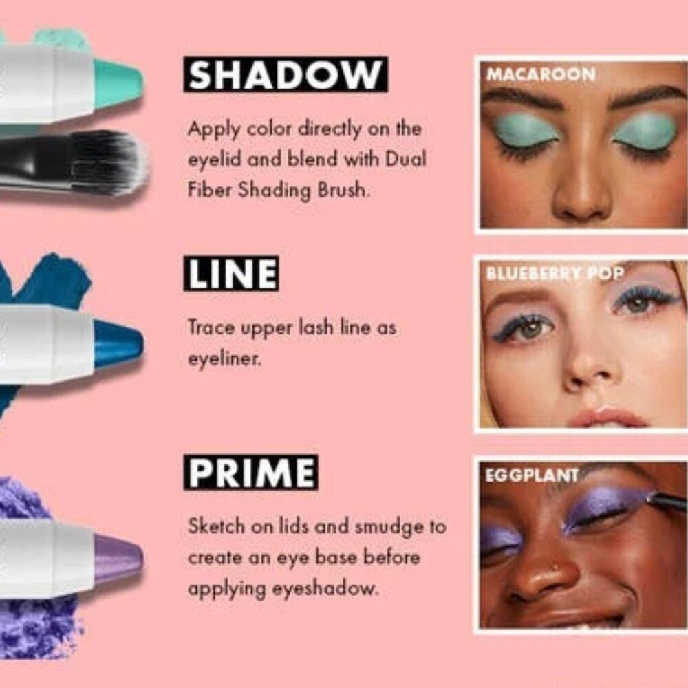NYX Jumbo Eye Pencil Eyeshadow/Liner/Primer COLOR: FROSTING~SHIMMERING LIGHT TAN - Picture 4 of 7